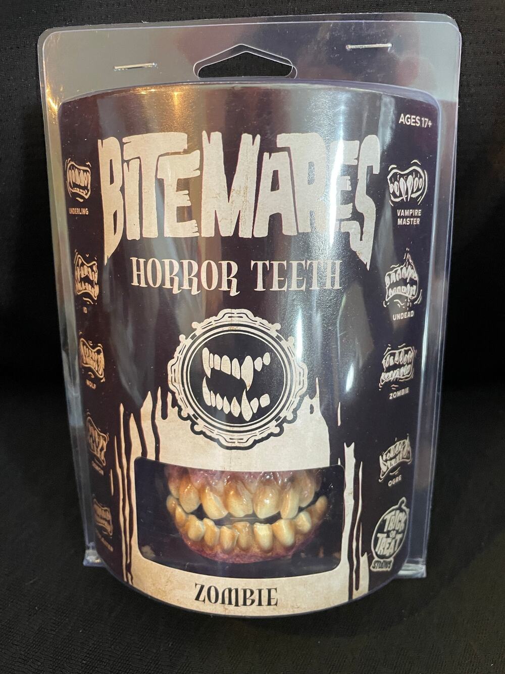 TRICK OR TREAT BITEMARES UNDEAD ZOMBIE HORROR TEETH COSTUME ACCESSORY MACG100